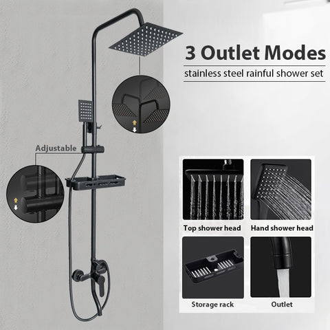 Rainfall Shower Set