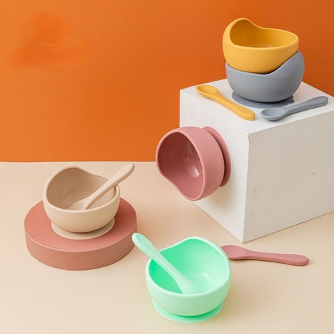 Silicone Baby Tableware Set