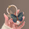 Pearl Rhinestone Hair Claw Clips