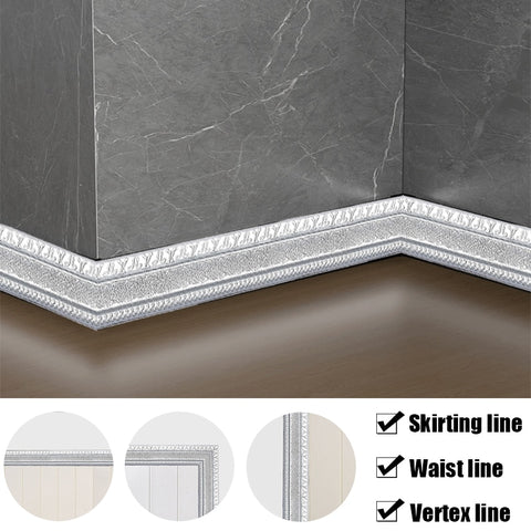 230cm (7 1/2 ft) 3D Pattern Border Line