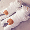 0-18M Newborn Baby Hooded Bear Jumpsuit
