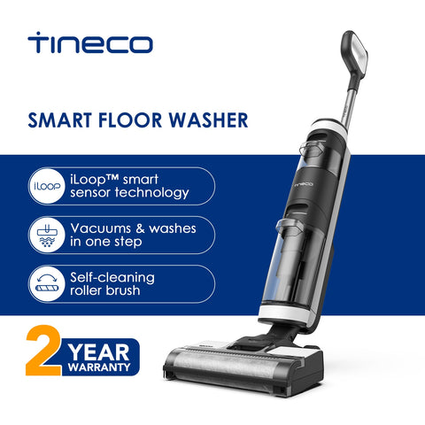 Cordless Smart Dry Wet Self-Cleaning Floor Washer Mop