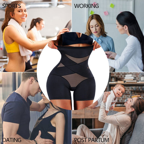 High Waist Body Shaper Panties