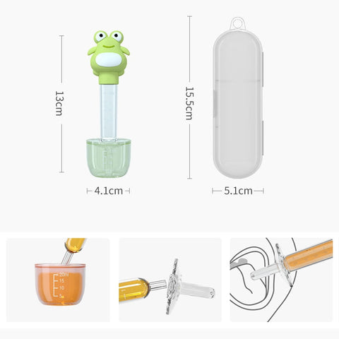 Baby Cartoon Medicine Pacifier Set
