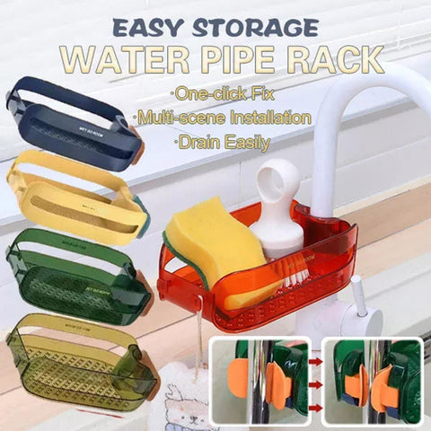 Kitchen Sink Sponge Drainer Rack