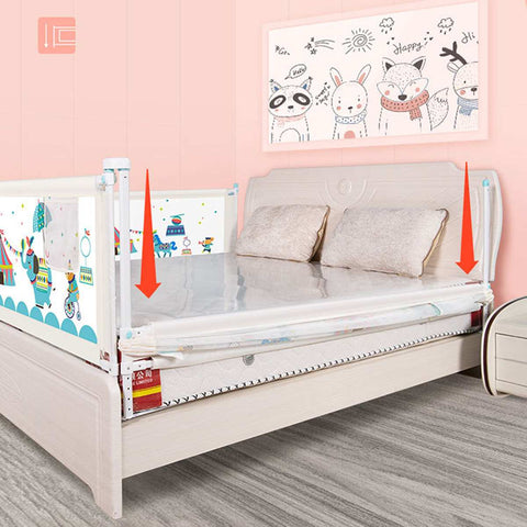 Adjustable Baby Bed Fence Rail