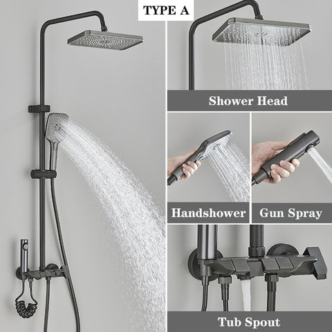 Digital Shower Set