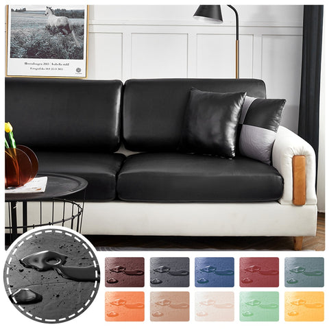 Faux Leather Sofa Seat Cover