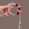 Pearl Rhinestone Hair Claw Clips