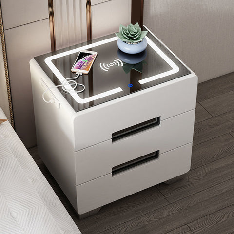 LED Smart Bedside Cabinet