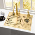 Hidden Gold Kitchen Sink