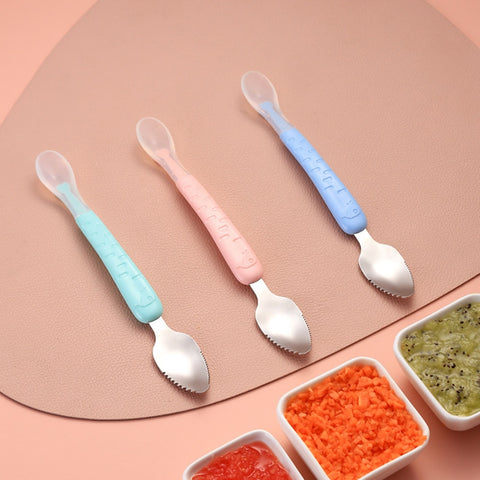 Baby Fruit Scraper Spoon