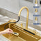 Gold Waterfall Kitchen Sink