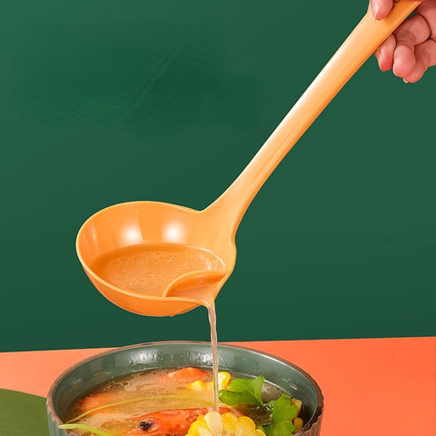 Oil Filtering Soup Spoon