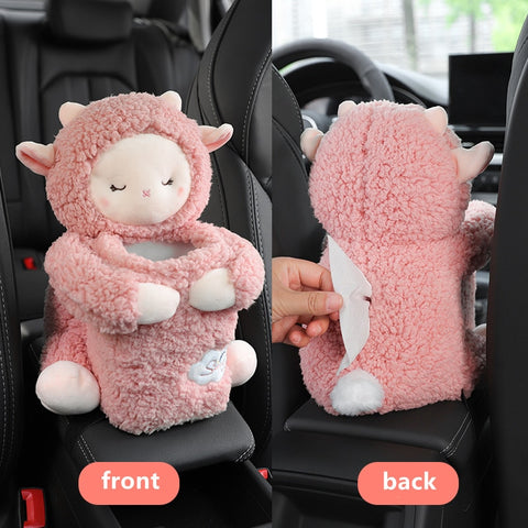 2 in 1 Cute Cartoon Car Tissue Box