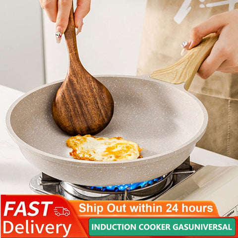 Non-Stick Stone Frying Pan Wok