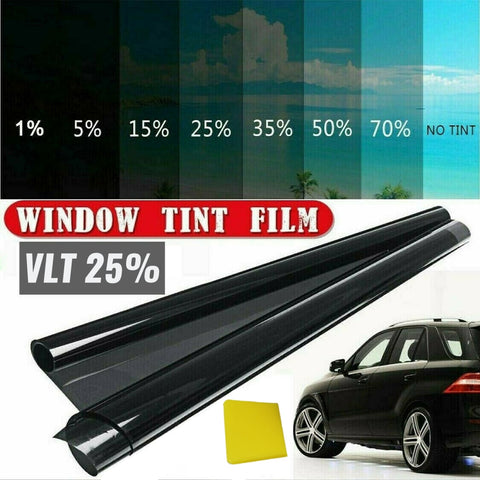 Black UV Block Car Window Film