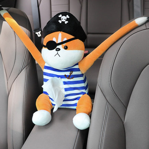 Car Creative Tissue Plush Box