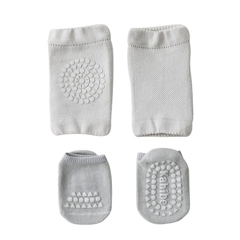 Baby Anti-slip Knee Pads Socks Set