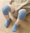 Baby Anti-slip Knee Pads Socks Set