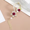 Pearl Rhinestone Hair Claw Clips