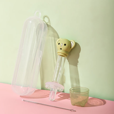 Baby Cartoon Medicine Pacifier Set