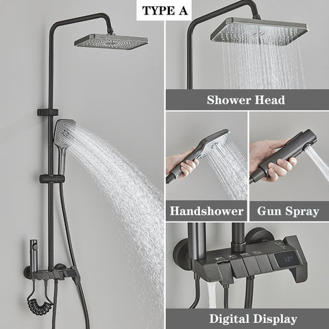 Digital Shower Set