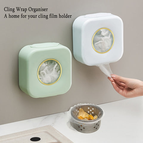 Disposable Plastic Wrap Bag Dispenser Box