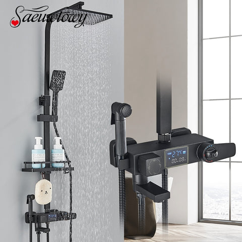 Thermostatic Digital Display Shower