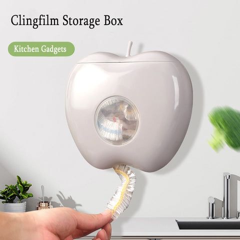 Wall-mounted Disposable Cling Film Bag Dispenser