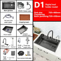 Digital Waterfall Kitchen Sink