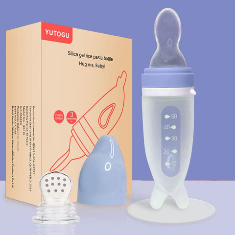 2-In-1 Baby Feeding Bottle Spoon + Pacifier