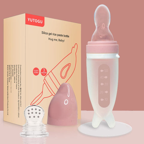 2-In-1 Baby Feeding Bottle Spoon + Pacifier