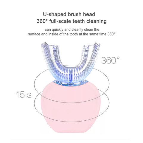 360 Degree Ultrasonic Electric Toothbrush