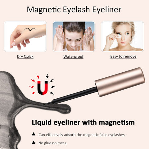 5-Pair Set Magnetic Eyelashes