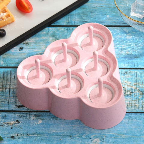 6 Grids Ice Cream Mold
