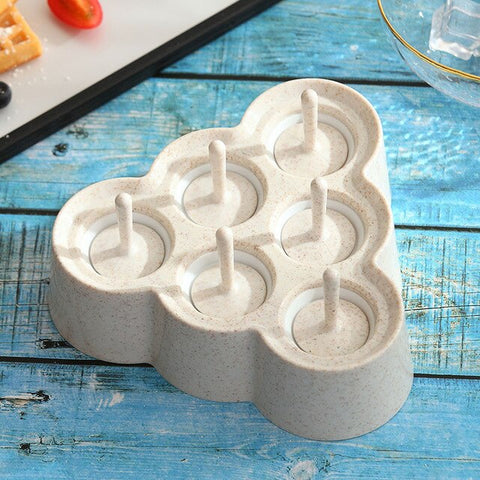 6 Grids Ice Cream Mold