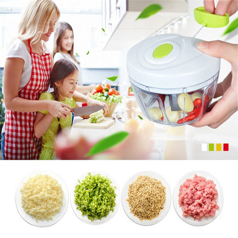 Hand-power Food Chopper