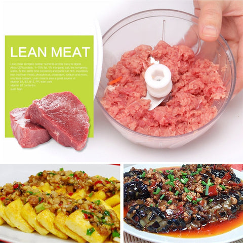 Hand-power Food Chopper