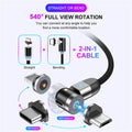 360º Rotation Magnetic Charger