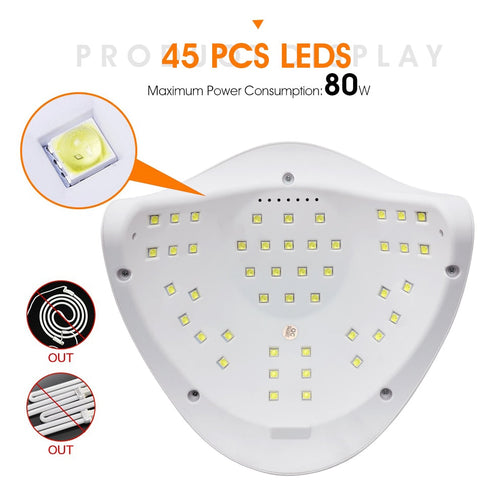 80W Sun X5MAX Nail Dryer