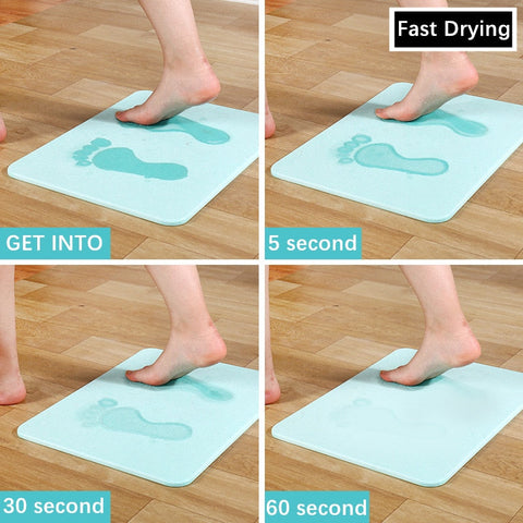 Non-slip Quick-drying Diatomite Bath Mat