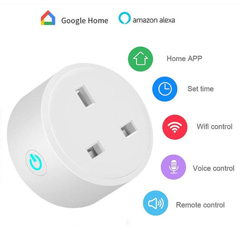 WiFi Smart Wireless Plug EU/US/UK Adaptor