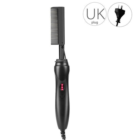 Electric Gold Hair Straightener Hot Comb