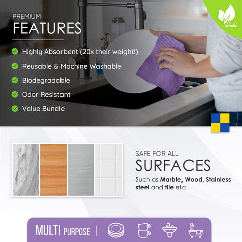 Reusable Cleaning Cloths