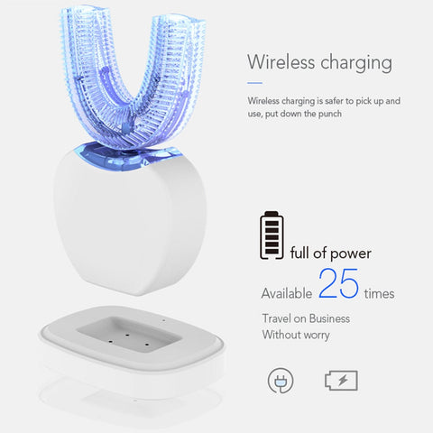 360 Degree Ultrasonic Electric Toothbrush