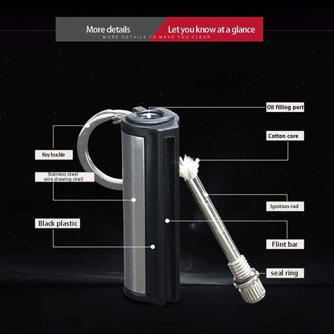 5Pcs/Lot Waterproof Permanent Lighter Match