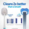 Disposable Toilet Cleaner With Brush Head
