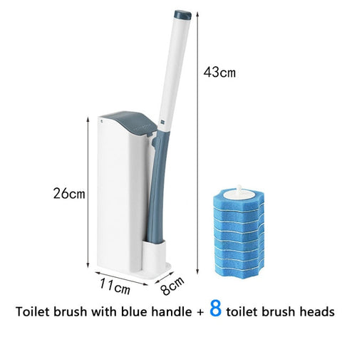 Disposable Toilet Cleaner With Brush Head