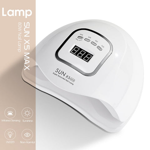 80W Sun X5MAX Nail Dryer